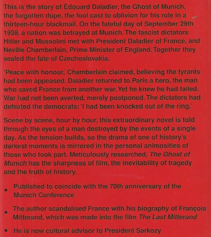 The Ghost of Munich (Proof Copy) | Georges-Marc Benamou