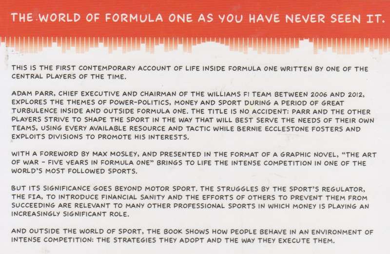 The Art of War: Five Years in Formula One (Limited Edition, Inscribed by Author) | Adam Parr