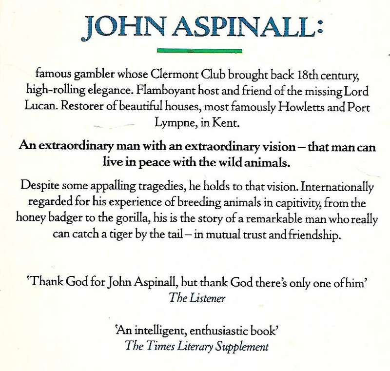 The Passion of John Aspinall | Brian Masters