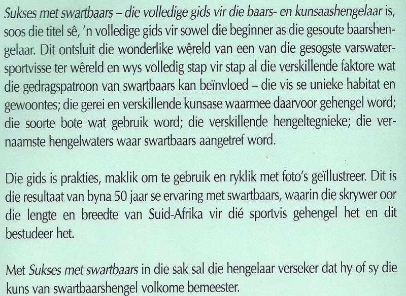 Sukses met Swartbaars: Die Volledige Gids vir die Baars- en Kunsaashengelaar | Andre Pretorius