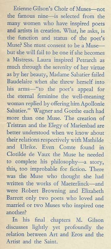 Choir of Muses | Etienne Gilson