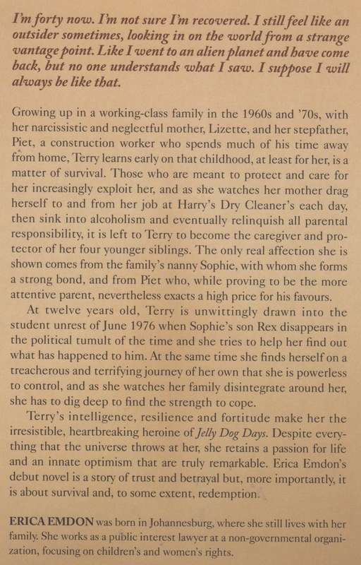 Jelly Dog Days (Inscribed by Author) | Erica Emdon