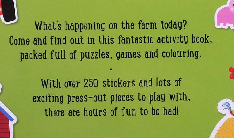 My Fun Farm: Sticker Activity Book