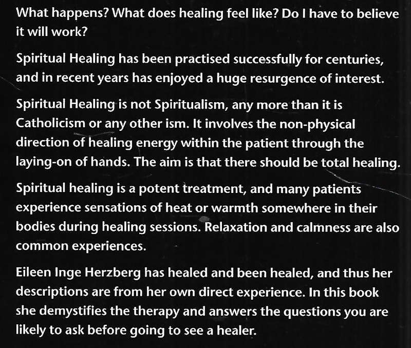 Spiritual Healing: A Patient's Guide | Eileen Inge Herzberg