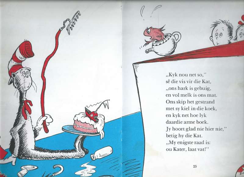 Die Kat Kom Kuier (Afrikaans) | Dr. Seuss