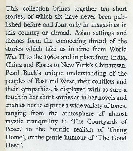 The Good Deed and Other Stories of Asia, Past and Present | Pearl S. Buck