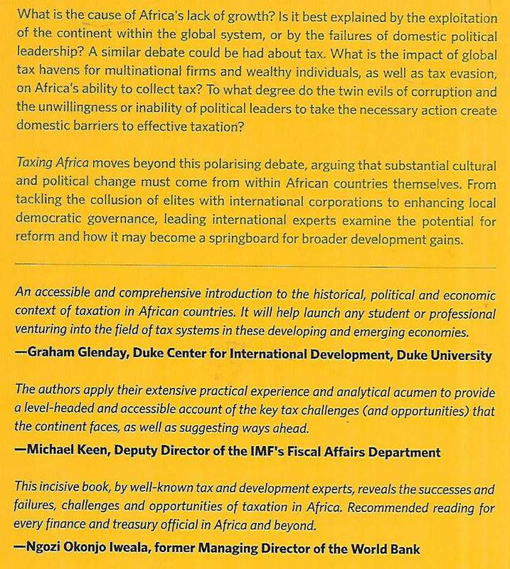 Taxing Africa: Coercion, Reform and Development | Mick Moore, et al.