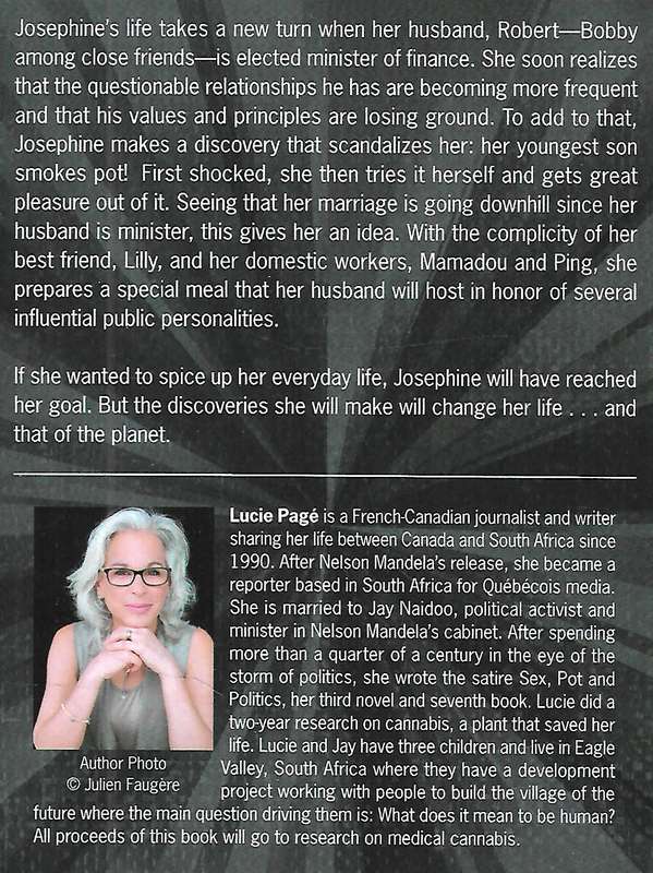 Sex, Pot and Politics (Inscribed by Author) | Lucie Page