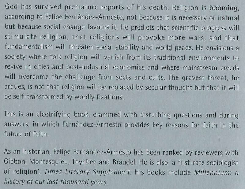 The Future of Religion | Felipe Fernandez-Armesto