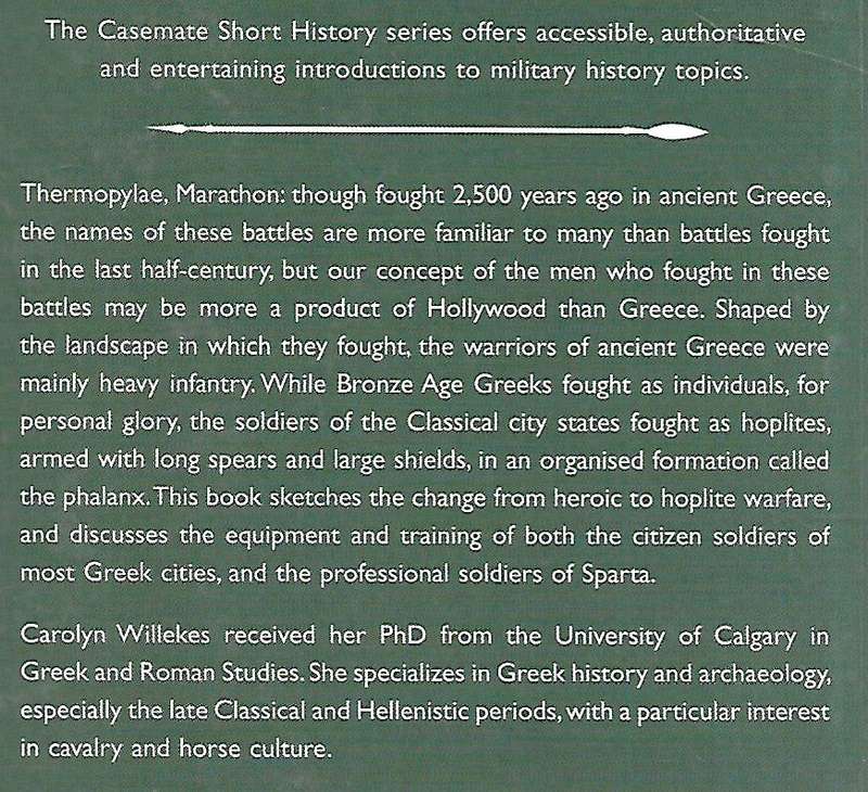 Greek Warriors: Hoplites and Heroes | Carolyn Willekes