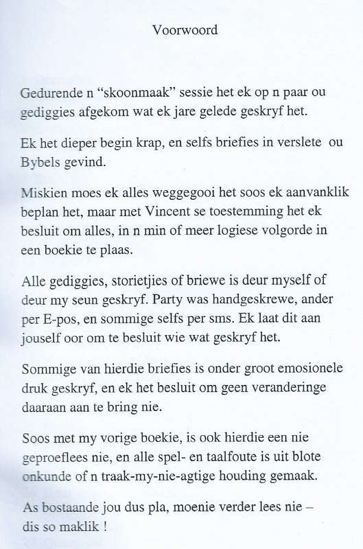 Briewe Uit My Laaikas (Inscribed by Author) | Gabriel J. Visser