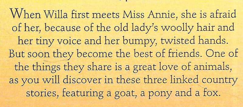 Willa and Old Miss Annie | Berlie Doherty