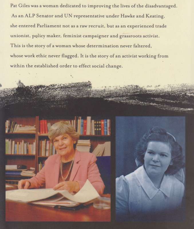 Among the Chosen: The Life Story of Pat Giles (Inscribed by Pat Giles) | Lekkie Hopkins & Lynn Ro...
