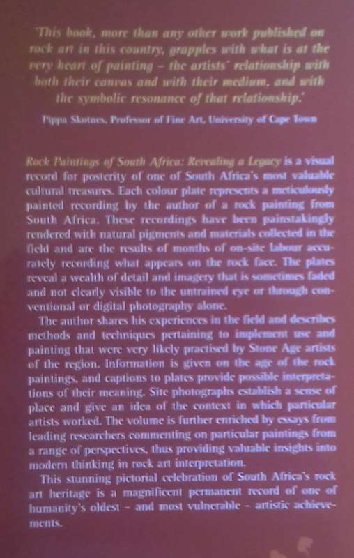 Rock Paintings of South Africa: Revealing a Legacy (Inscribed by Author) | Stephen Townley Bassett