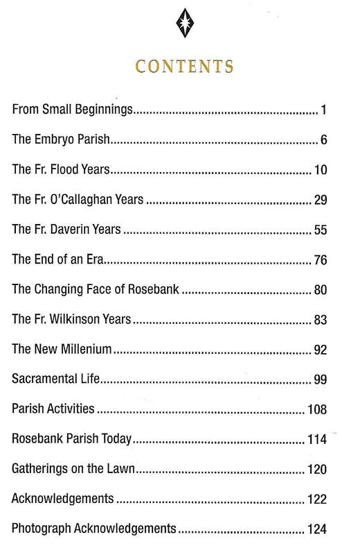 Church of the Immaculate Conception Rosebank: A History