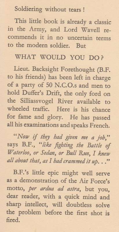 The Defence of Duffer's Drift | Sir Ernest Swinton