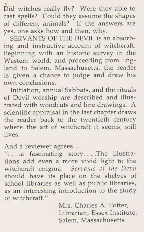 Servants of the Devil | Thomas G. Aylesworth