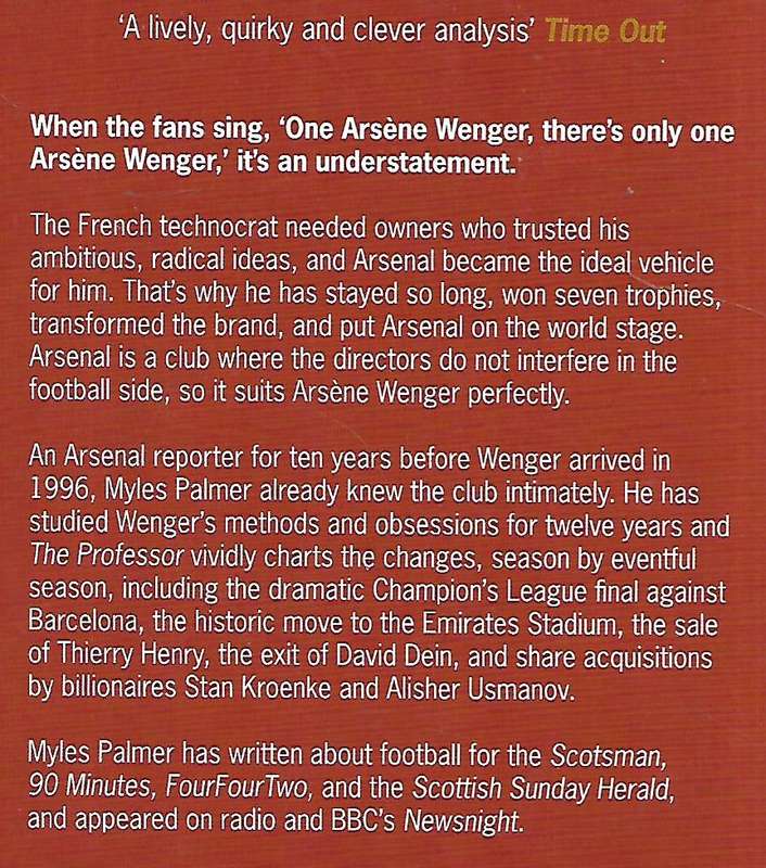 Arsene Wenger: The Professor | Myles Palmer