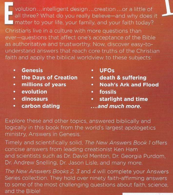 The New Answers Book 1: Over 25 Questions on Creation/Evolution and the Bible | Ken Ham (Ed.)