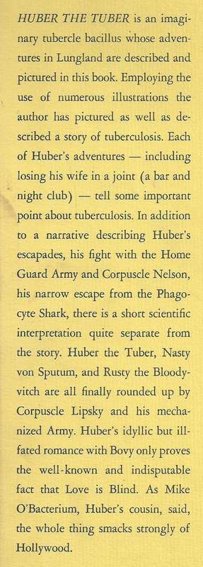 Huber the Tuber: A Story of Tuberculosis | Harry A. Wilmer