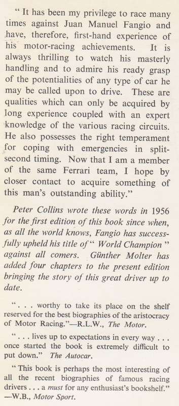Juan Manuel Fangio | Gunter Molter