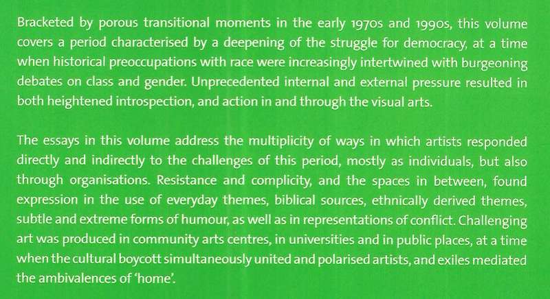 Visual Century: South African Art in Context (Volume 3, 1973-1992) | Mario Pissarra (Ed.)