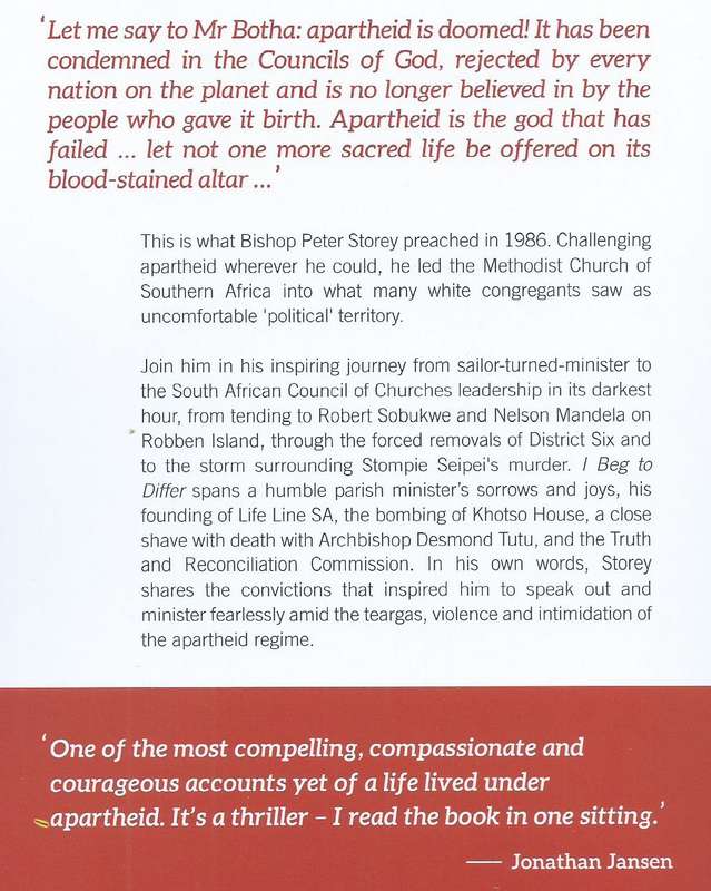 I Beg to Differ: Ministry Amid the Teargas | Peter Storey