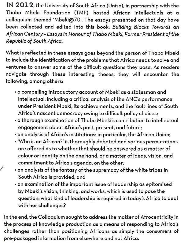 Building Blocks: Towards an African Century | N. Barney Pityana (Ed.)
