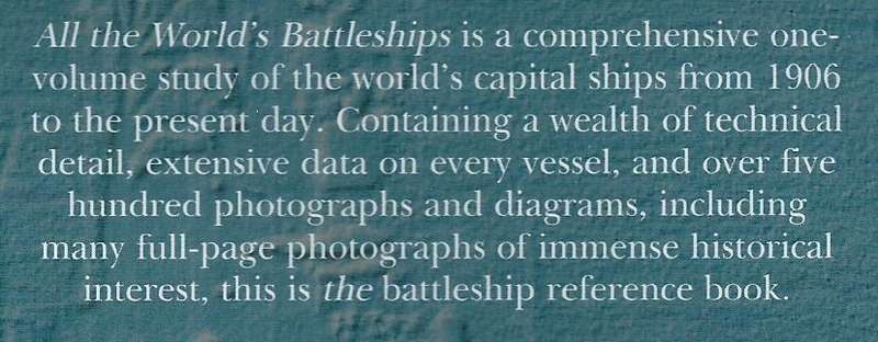All the World's Battleships: 1906 to the Present | Ian Sturton (Ed.)