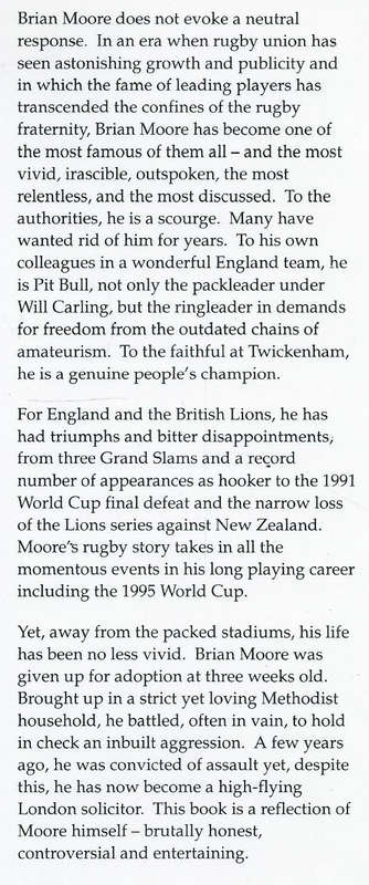 Brian Moore: The Autobiography | Brian Moore & Stephen Jones