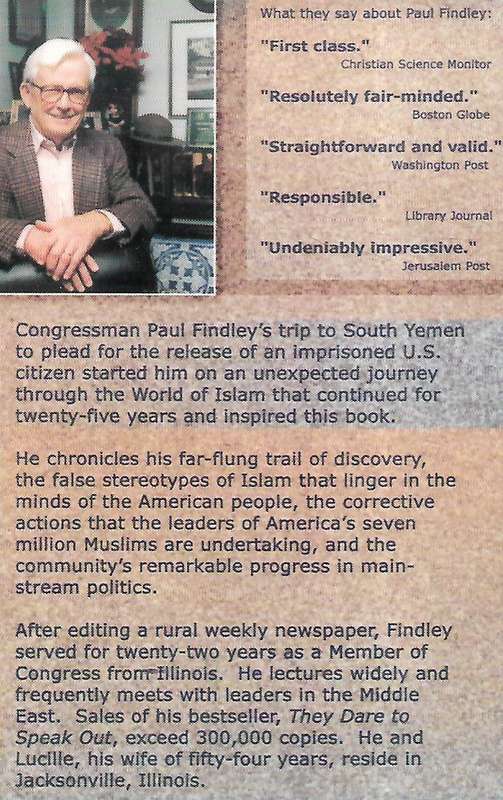 Silent No More: Confronting America's False Iamges of Islam | Paul Findley