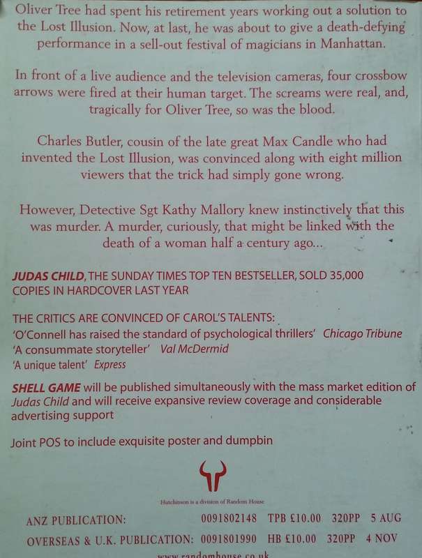 Shell Game (Uncorrected Proof Copy) | Carol O'Connell