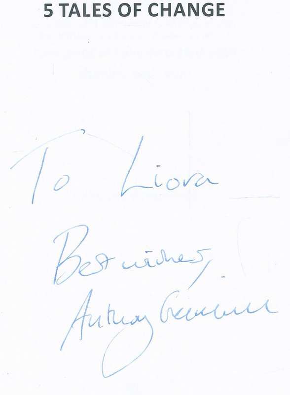 5 Tales of Change (Inscribed by Author) | Anthony Greenfield