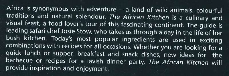 Recipes from the African Kitchen | Josie Stow & Jan Baldwin