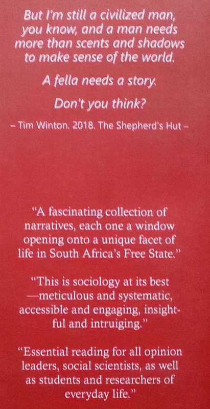 Narrating the Everyday: Windows on Life in Central South Africa (Signed by Editor, with his Corre...