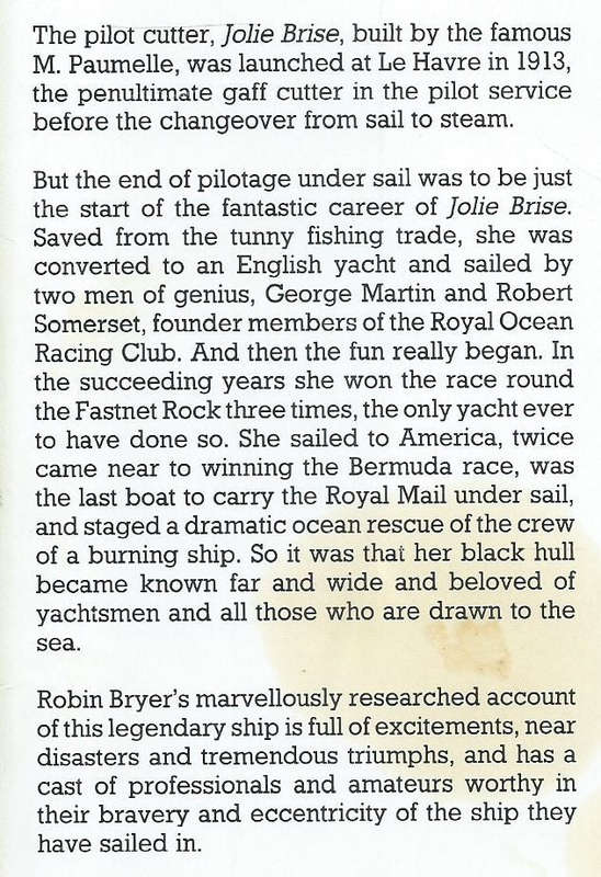 Jolie Brise: A Tall Ship's Tale | Robin Bryer