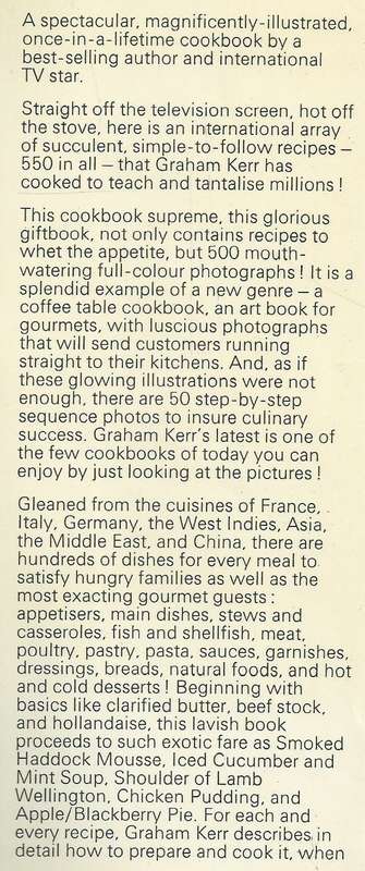The Complete Galloping Gourmet Cookbook | Graham Kerr