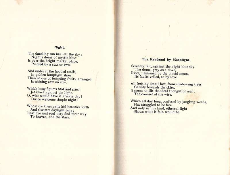 Bloemfontein: An Impression in Verse