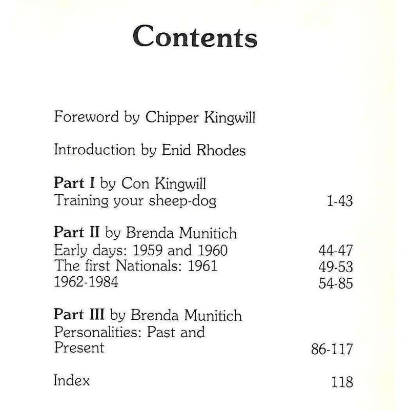 South African Sheepdogs: Training and Trials | Con Kingwill & Brenda Munitich