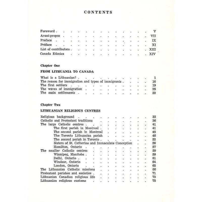 Lithuanians in Canada | P. R. Gaida, et al.