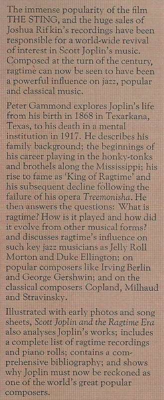 Scott Joplin and the Ragtime Era | Peter Gammond