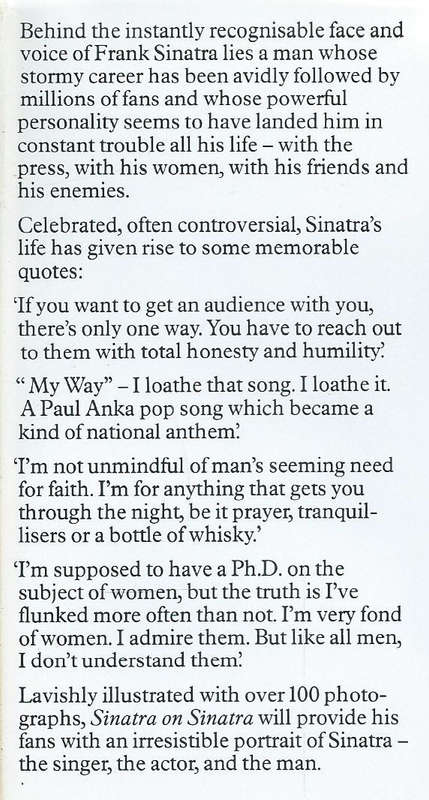Sinatra on Sinatra | Guy Yarwood (Ed.)