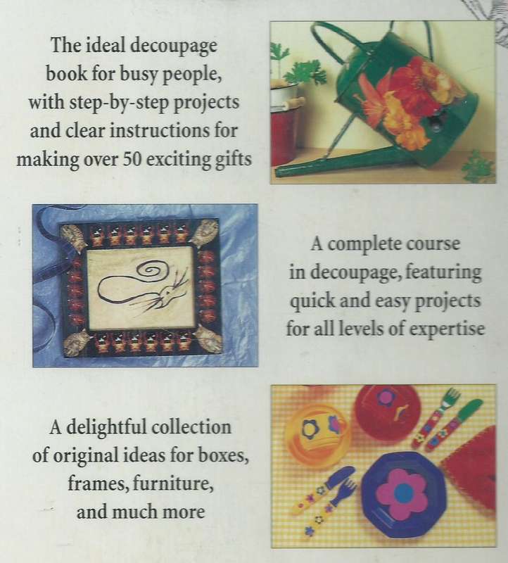 Decoupage (50 Quick and Easy Designs) | Juliet Bawden