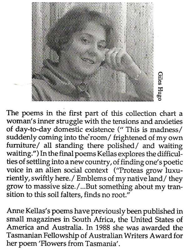 Poems from Mt Moono | Anne Kellas