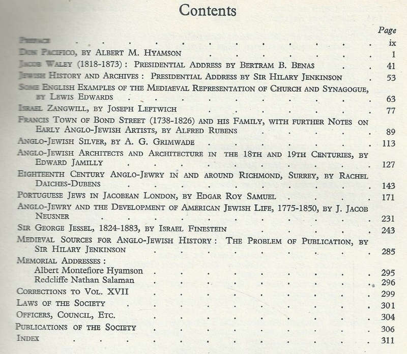 The Jewish Historical Society of England: Transactions, Sessions 1953-55, Vol. XVIII
