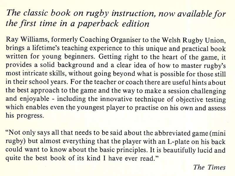 Rugby for Beginners, Including Mini-Rugby | Ray Williams