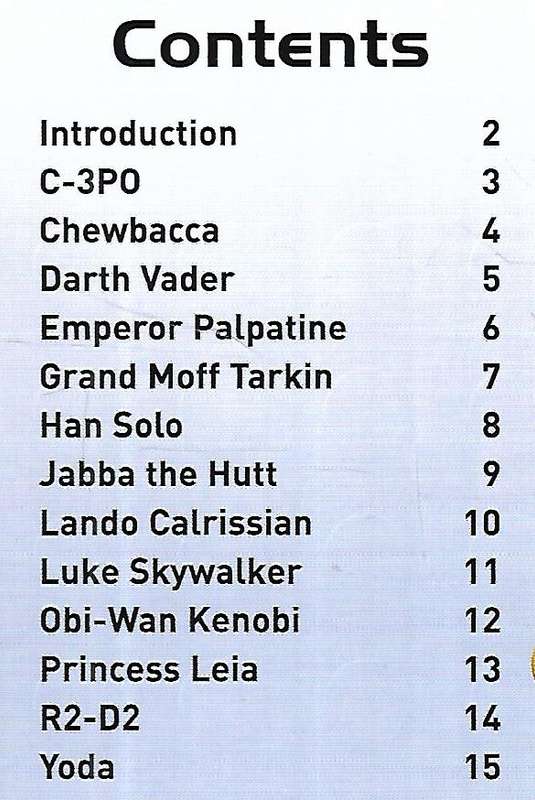 Lego Star Wars Character Guide