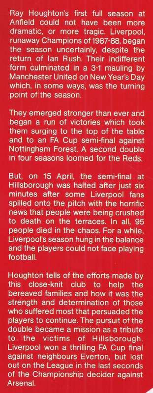 Liverpool Notebook: Inside Anfield, 1988-89 | Ray Houghton