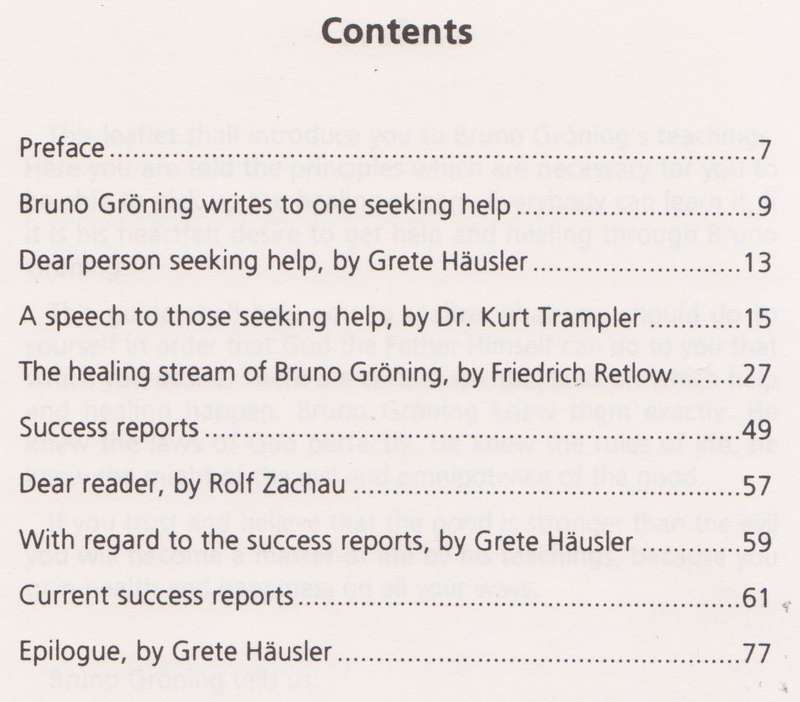Bruno Groning: Introduction to his Teaching | Grete Hausler