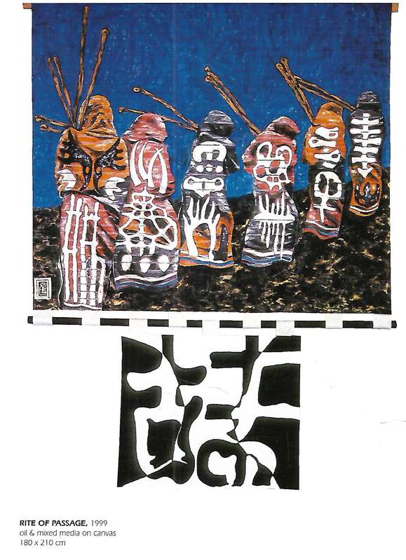 Marginal Sanctuaries: Artworks by Lambert Moraloki & Brigitte Hertell (Brochure to Accompany Exhi...